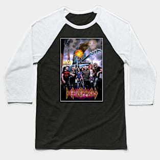 DEF LEPPARD MERCH VTG Baseball T-Shirt